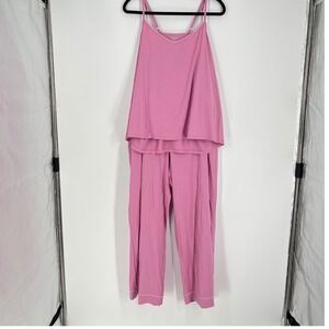 State of Day Intimates Pink Cami and Pants Pajama Set XXL 100201223MS NWT